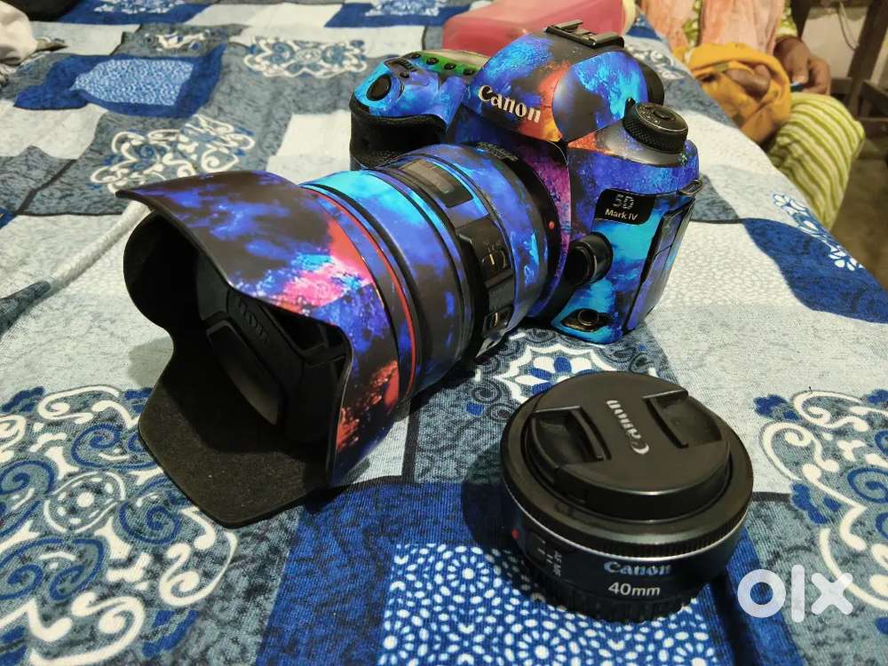 Sale cenon 5dmark 4  with 2 lens