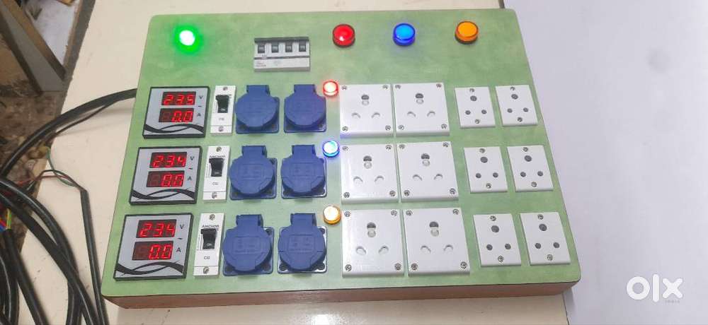 Wooden Electrical Board Wiring Residence Commercial 3Phase/Single Core