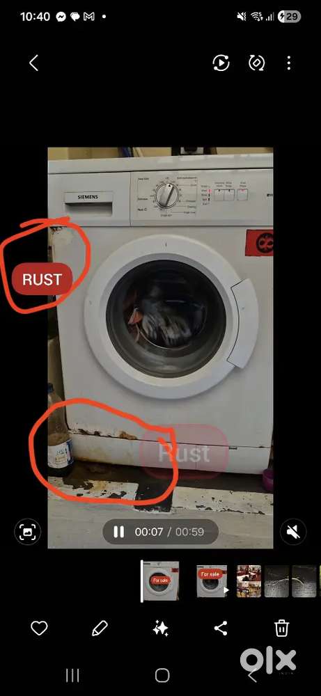 Siemens washing machine