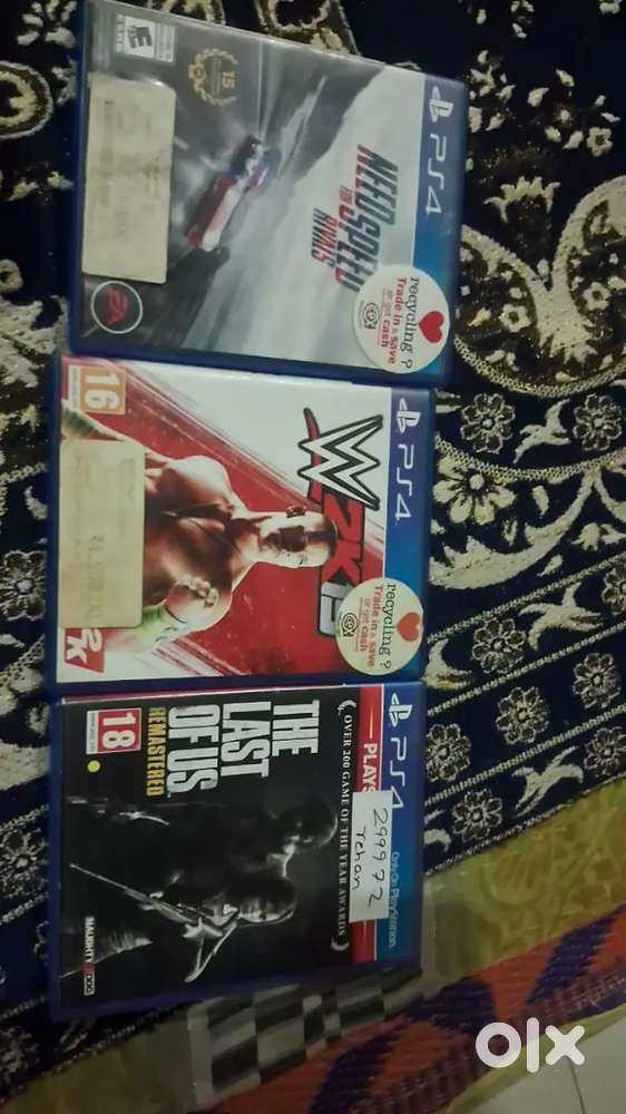 PS4 physical disc games for sale