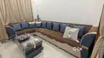 Sofa with table