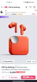 Brand New CMF by Nothing buds 42db (Orange)