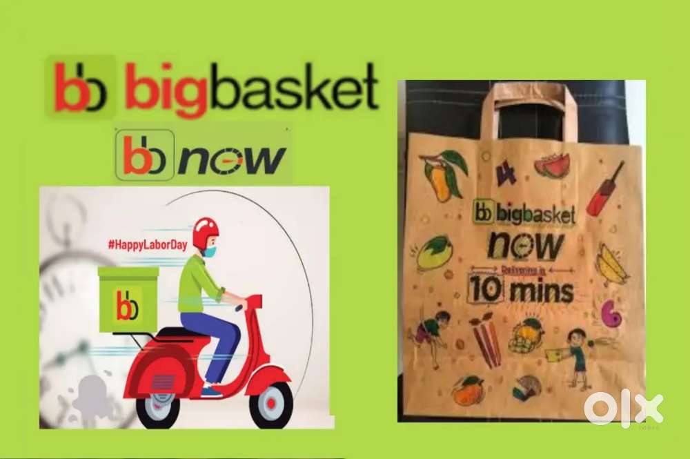 BIGBASKET / BB NOW DELIVERY JOBS FREE JOINING