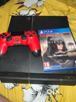 Ps4 500gb with console and assassin creed mirage cd