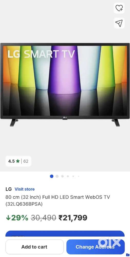 LG smart full HD TV