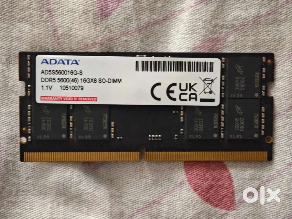 ADATA DDR5 RAM 16GB (5600MHz) LAPTOP RAM