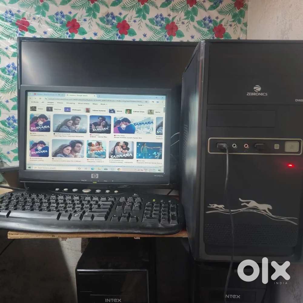 i3 4th gen. Computer set 4gb ram 320 gb hdd with 16 inch moniter