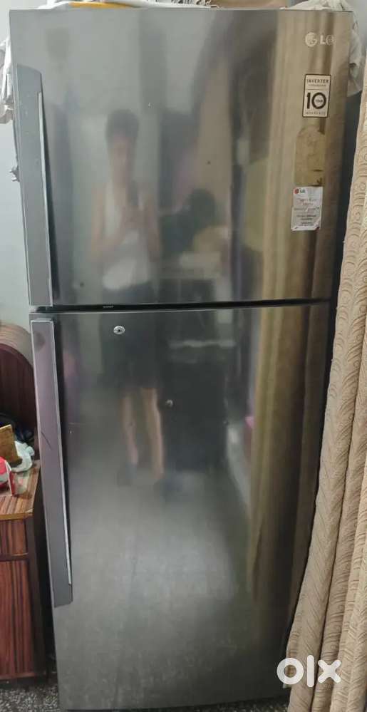 LG 420L double door fridge( fixed price)