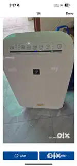 Air purifier perfectly new at a scrap price