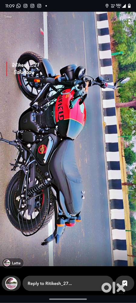 Hunter 350 Rebel Red
