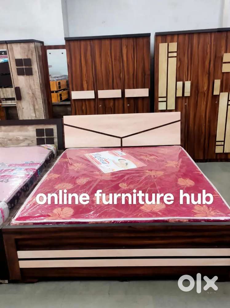 Bedroom combo set of bed and cupboard £2845