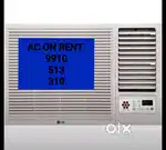 Window AC on rent split AC on rent free maintenance for full season