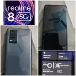 Realme 8 5G (8+128) Good condition with bill and box