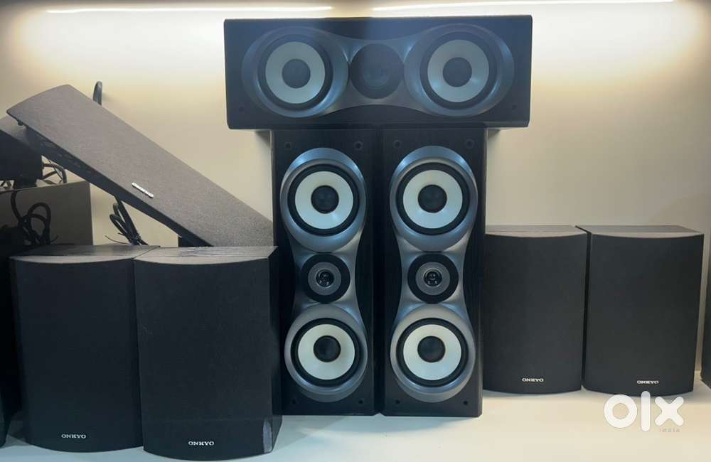 110W 8ohm 7 speakers of Onkyo