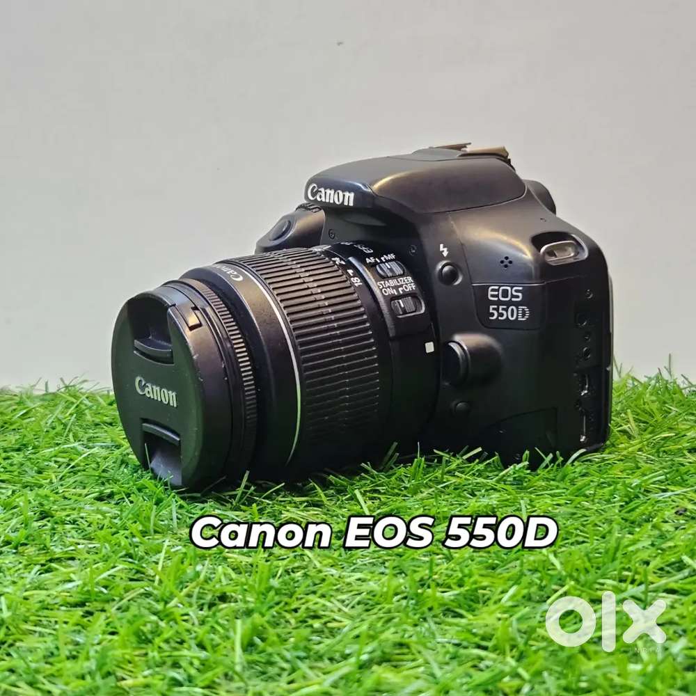 Canon EOS 550D DSLR Camera with 18-55mm Lens – 18MP  Full HD Video