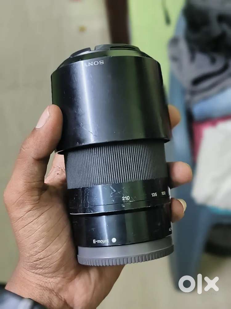 Sony e mount 55-210 long lens , 16-50mm power zoom lens