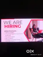 Insurance advisor in bank( age limit above 30)