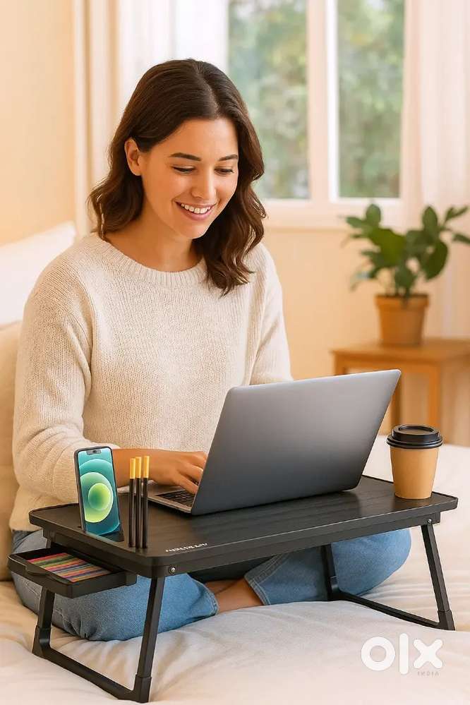 Foldable Wooden Mini Laptop Table!