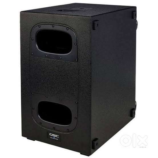 GYMMusic system subwoofer, Pope Wall spkr with amplifier