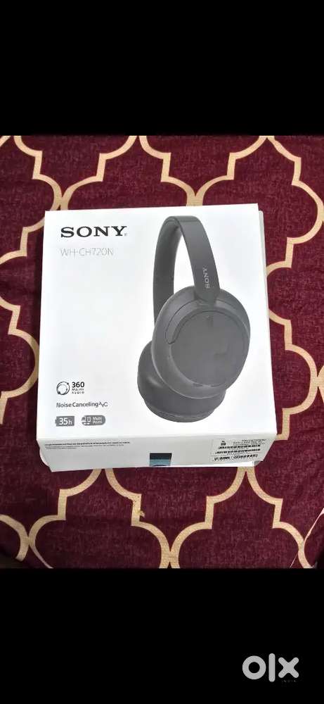 Sony headphone with one year warranty