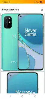 One plus 8T  8GB - 128GB  SLIM-FAST-LITE