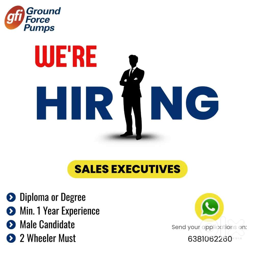Wanted Sales officers