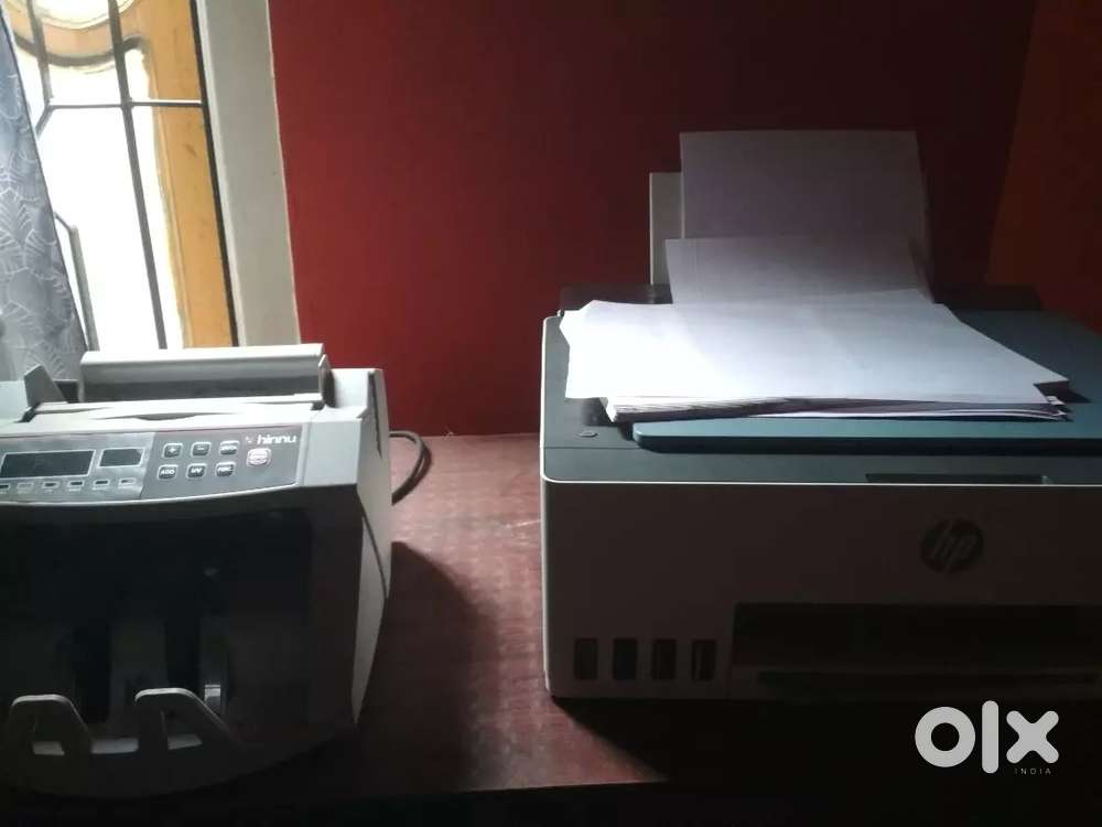 printer  and money counting machine