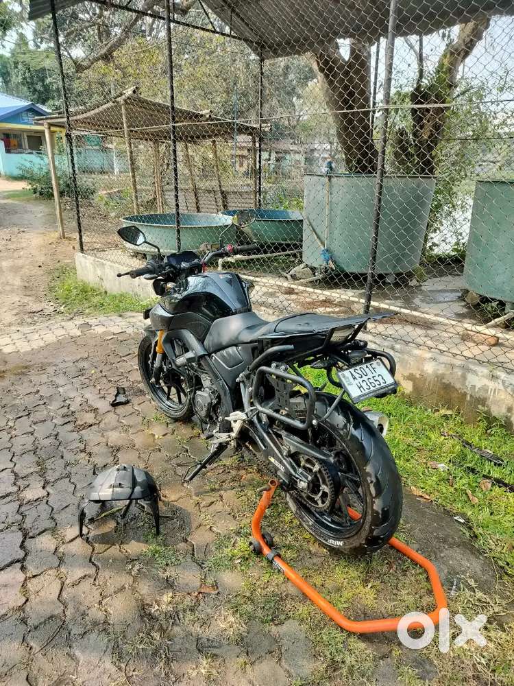 Well maintained, timely serviced, single handed and first owner bike.