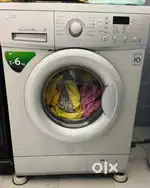Fully automatic LG front load machine. 6kg