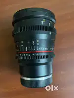 Samyang Lens, memory card, and Card reader