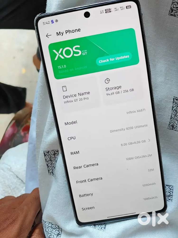 Infinix GT 20 PRO 256GB