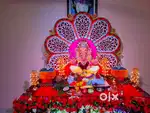 Elegant Ganpati Decoration Set