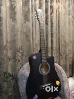 Black guitar