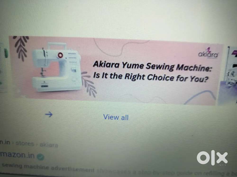 Sewing Machine electronic