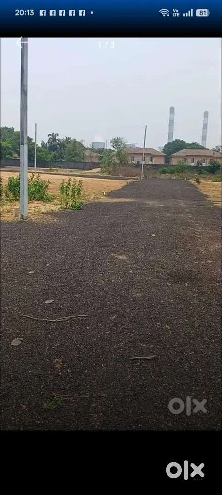 Gharbari plot for sale near vedanta gate no 01