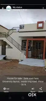 20×30 single floor house for sale in university layout