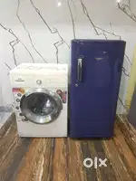 Ifb elana front load fully automatic washing machine and refrigerator