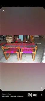Wooden charpai cot restaurant furniture dabba furniture design furnit