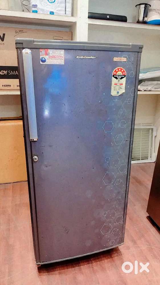 Kelvinator 190L Direct Cool Single Door 5Star Refrigerator Fre Deliver