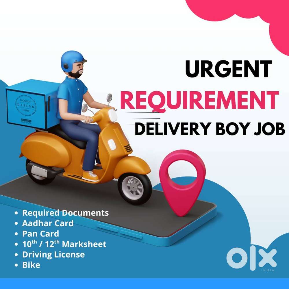 Hiring for Delivery Boy Jobs in Sanjay Place Agra, Uttar Pradesh