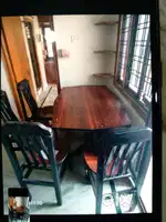 Dining table with 4 chairs