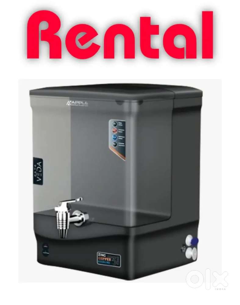 Water purifier available on rent