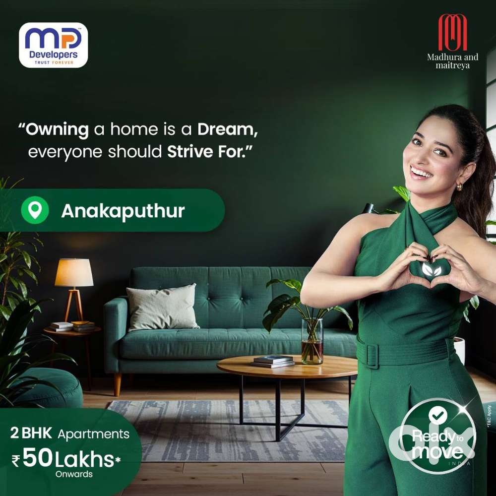 FLATS FOR SALE BY MP DEVELOPERS.