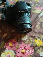 Less use Canon 3000 camera with 18-55mm