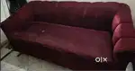 Beautiful 3 seater heavy cushion Sofa