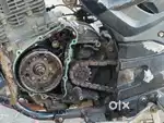 All two wheeler parts with tyre