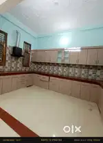 3 bhk semi furnished house Rent 23k