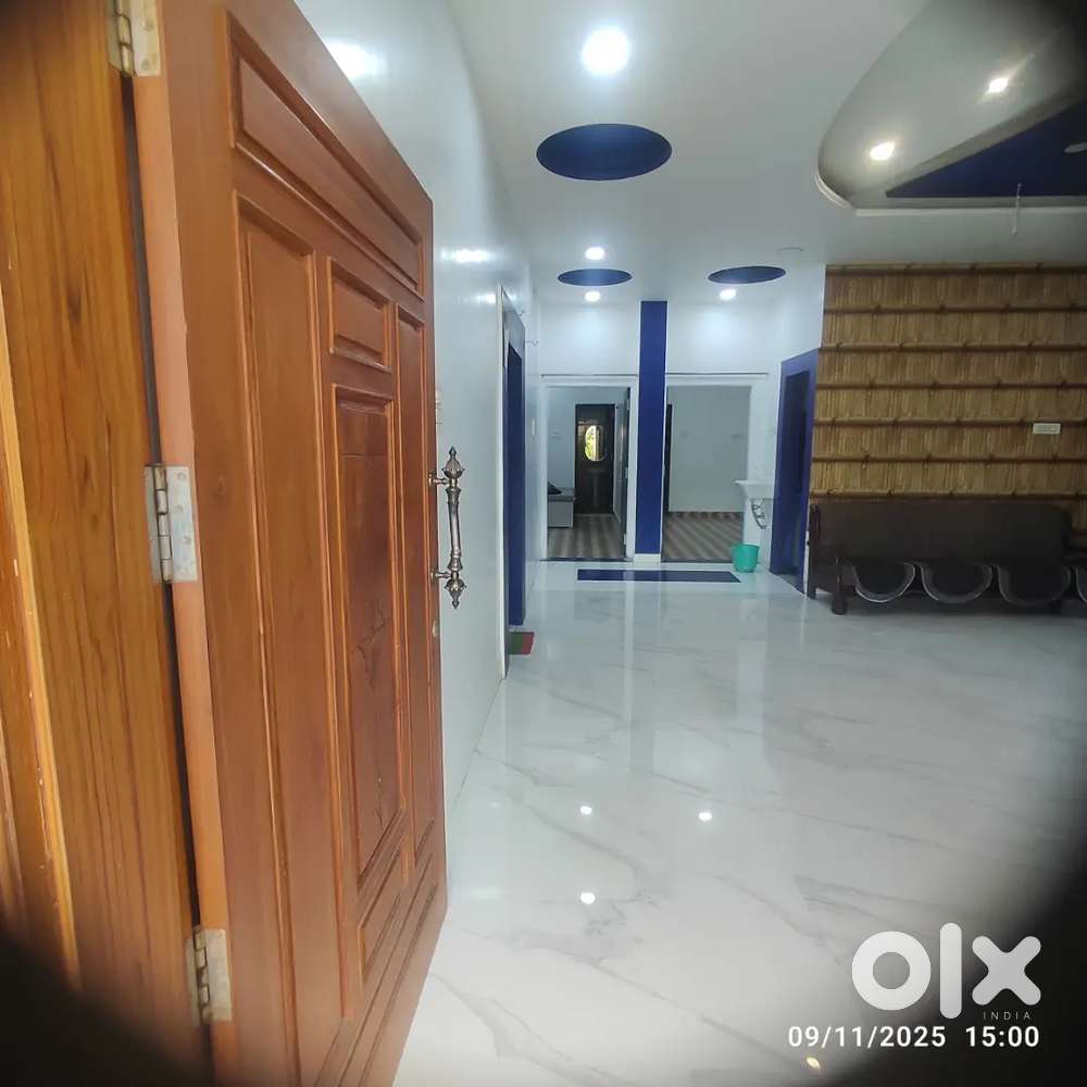 LUXURY GROUND FLOOR 1500sqft - AC.FURNISHED 2BHK HOUSE GUEST HOUSE