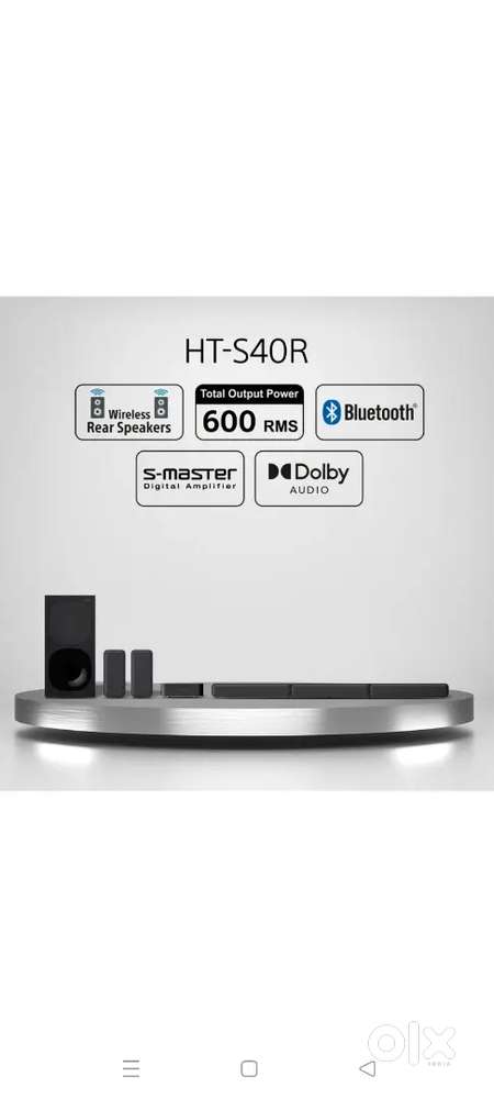 Sony 5.1 soundBar S40R Big Bass & Sound