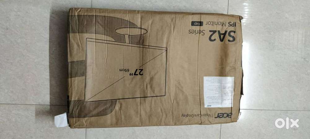 Acer SA272 P1 27 Inch Full HD IPS Ultra Slim (7.2mm Thick) Backlit LED